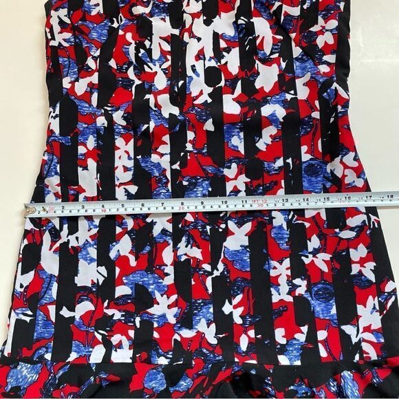 Peter Pilotto for Target  Red Crepe Sheath Fluted Hem
Dress Sz XS - Picture 14 of 16